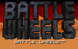 Battlewheels title screen for Atari Lynx